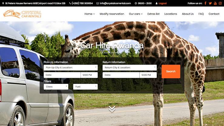car hire in kigali rwanda
